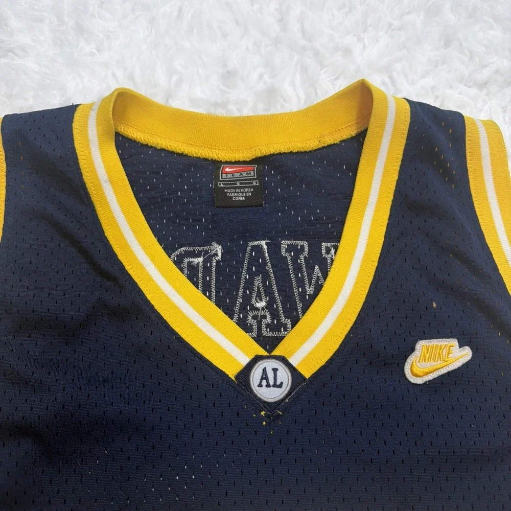 VTG Dwyane Wade College Jersey Mens Large Blue Nike Team Marquette Blue Y2K Rare